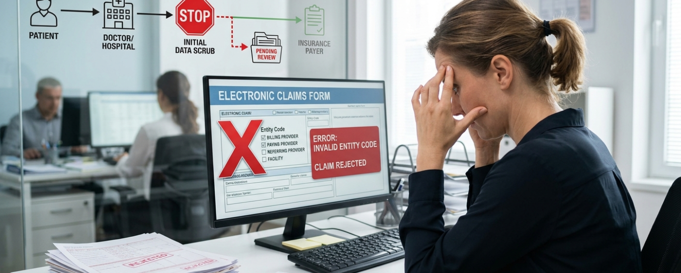 Entity Code Rejection in Medical Billing Why Your Claims Get Stuck Before Theyre Even Read